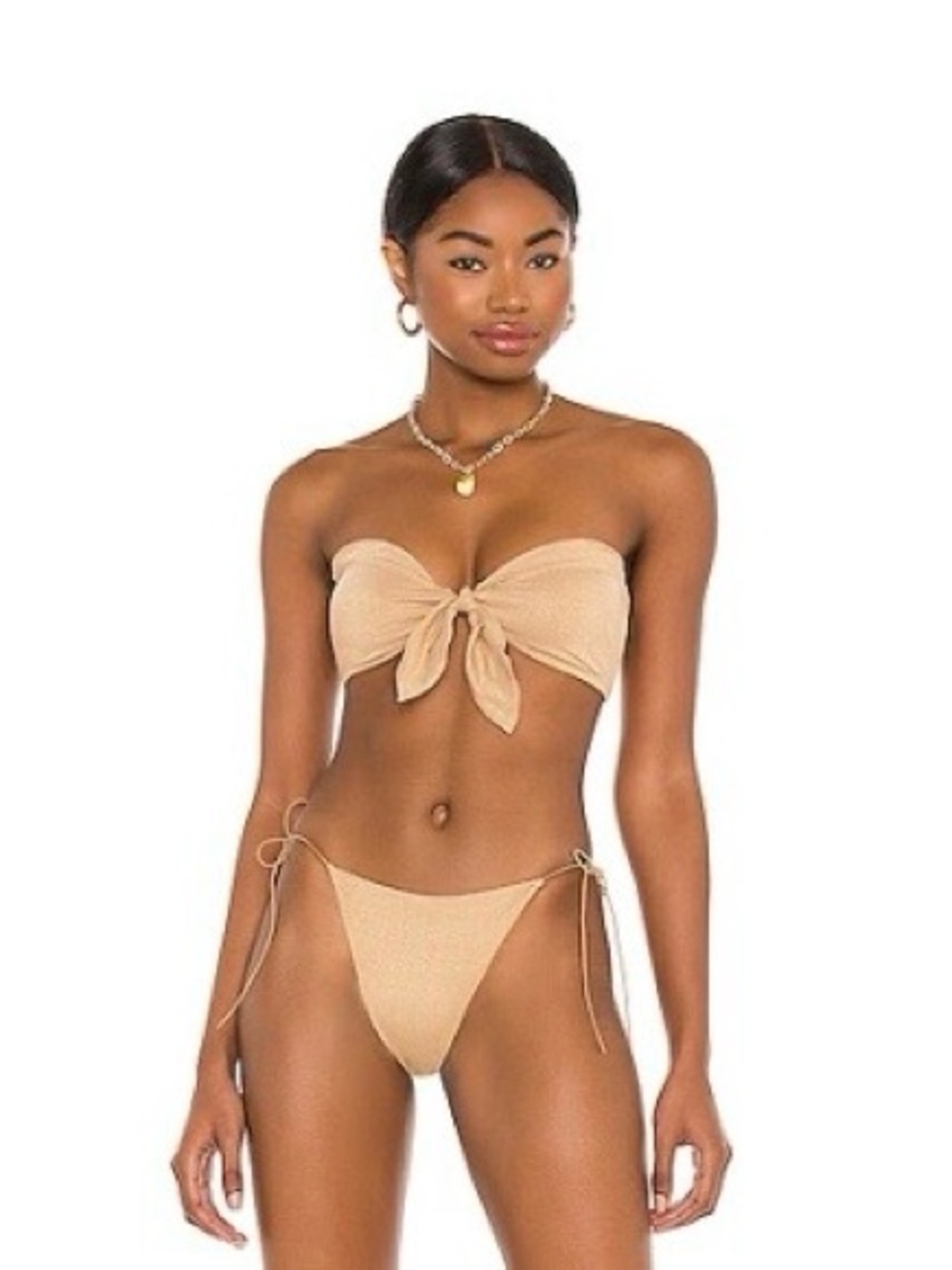 Tropic Of C Cha Cha Bikini in Gold